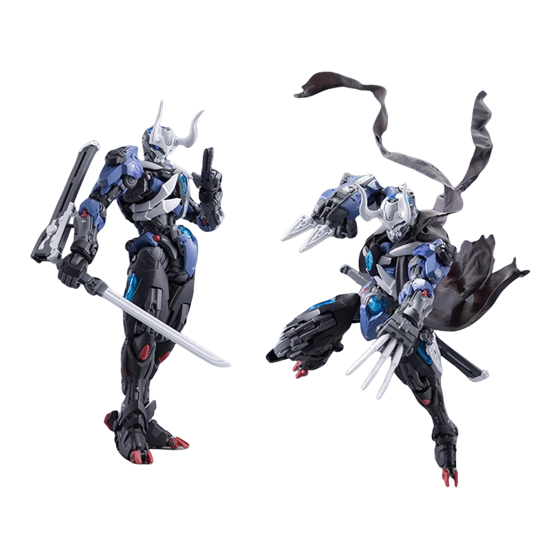 Model Kit Lone Shadow - Оригинальный комплект модели, аниме-фигурка, ниндзя, протез