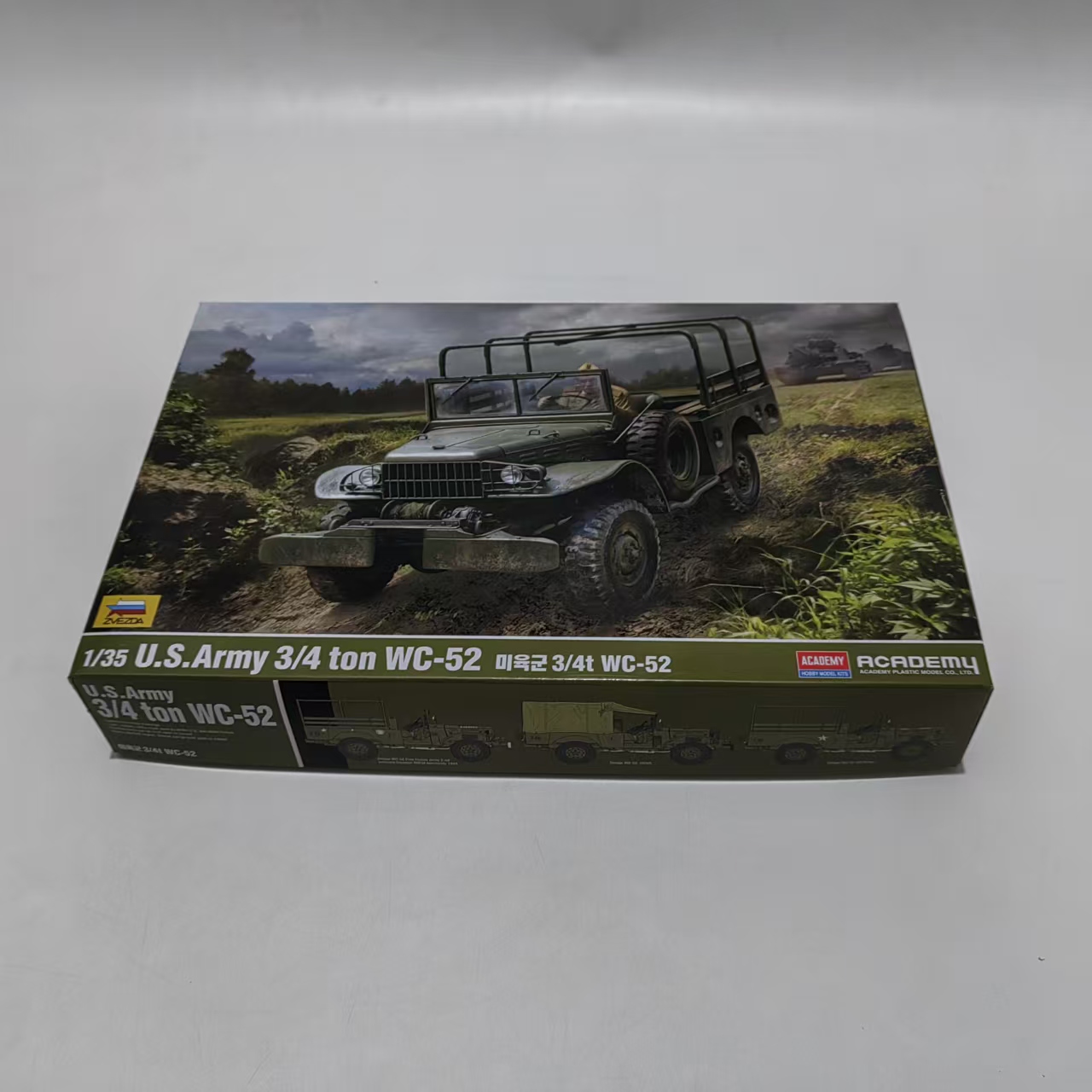 Model Kit History - AC13564 ACADEMY 1/35 Модель грузовика WC-52