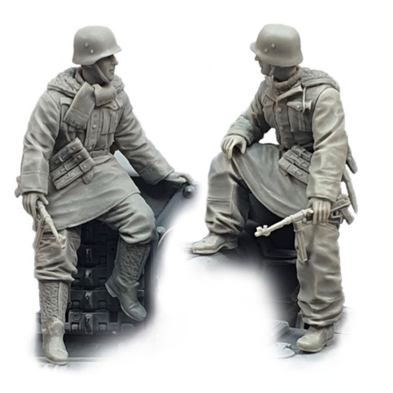 Model Kit Gunpla - 1/35 модель солдата из смолы, строительный