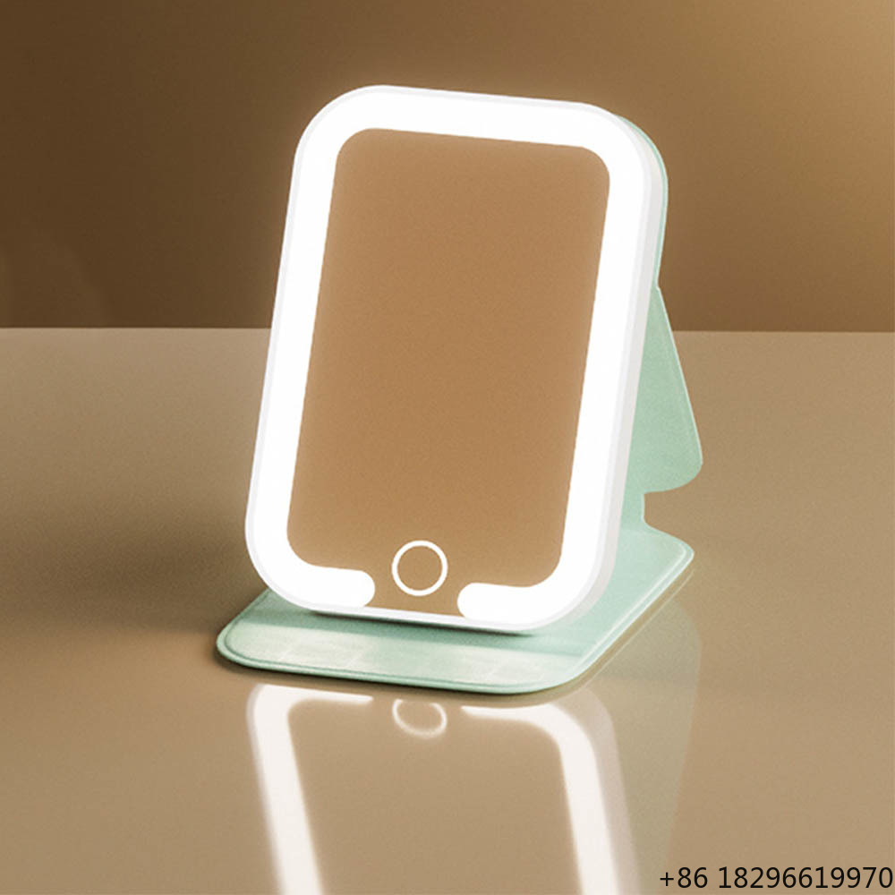 Magnifier With Light - Портативное умное LED-зеркало для макияжа с