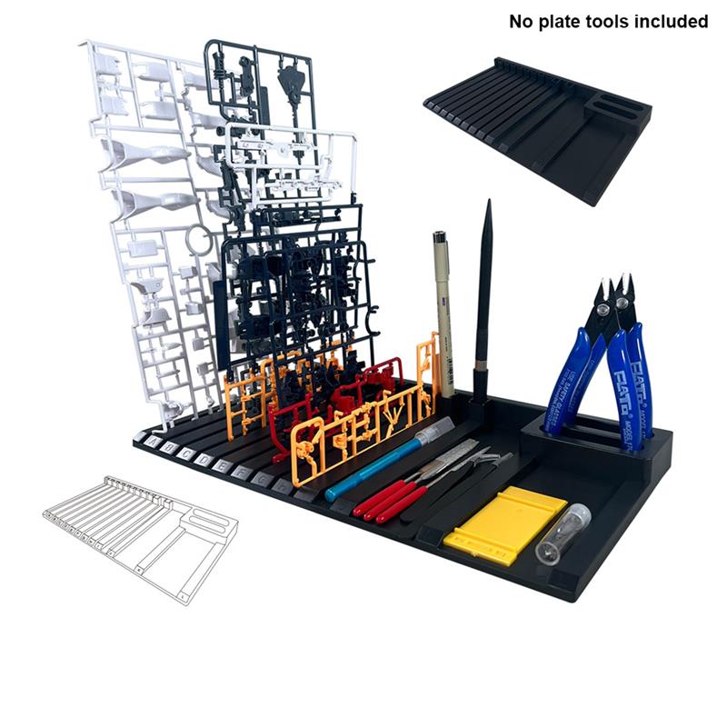 Model Kit Runner Organizer - Кусочки, полка, держатель инструмента, стойка для