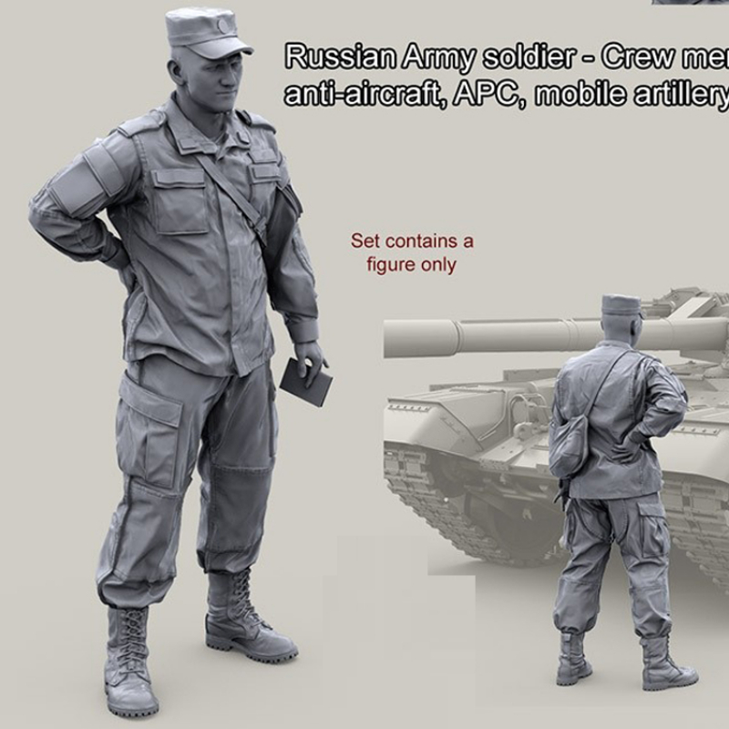 Model Kit History - 1/35 литая фигурка из смолы, модель,