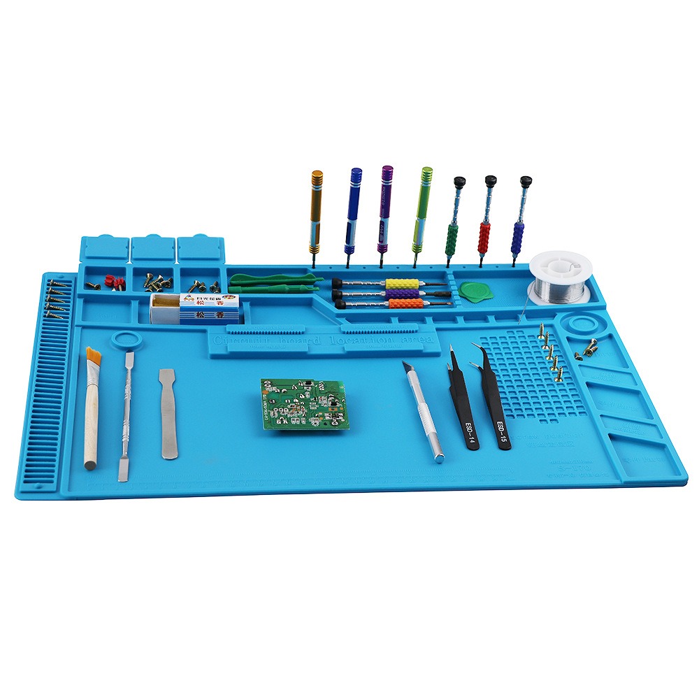 Model Kit Runner Organizer - Коврик для паяльной станции, силиконовый рабочий