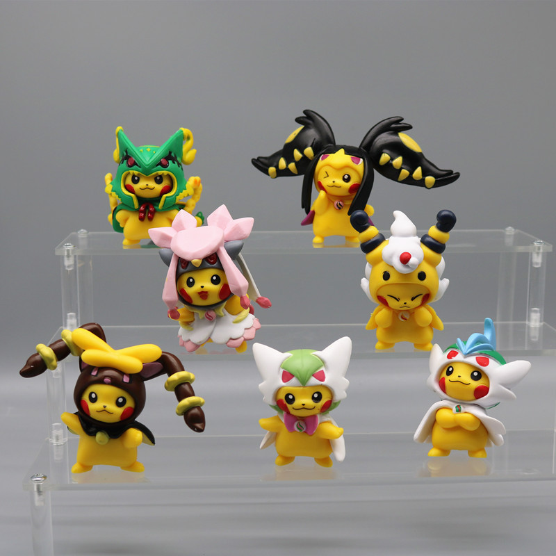 Model Kit Lucario - Фигурка героя мультфильма «Покемон Пикачу», 7