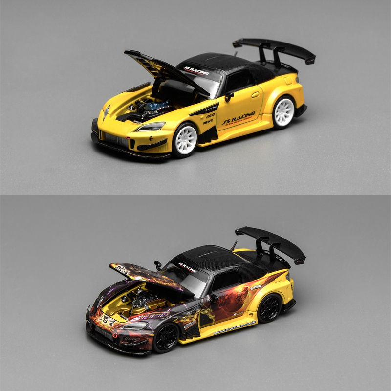Model Kit R34 - MOTORHELIX MH 1:64 EK9 JS Racing,