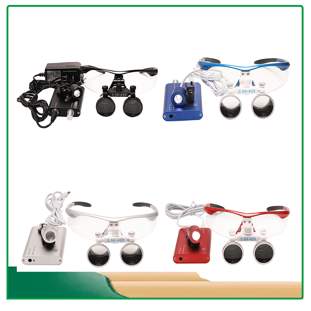 Magnifier With Light - 3,5-кратные лупы со светодиодными фарами, хирургические