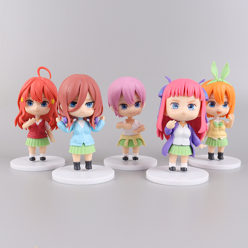 Model Kit Hatsune Miku - 5 шт. фигурок из аниме «Пять