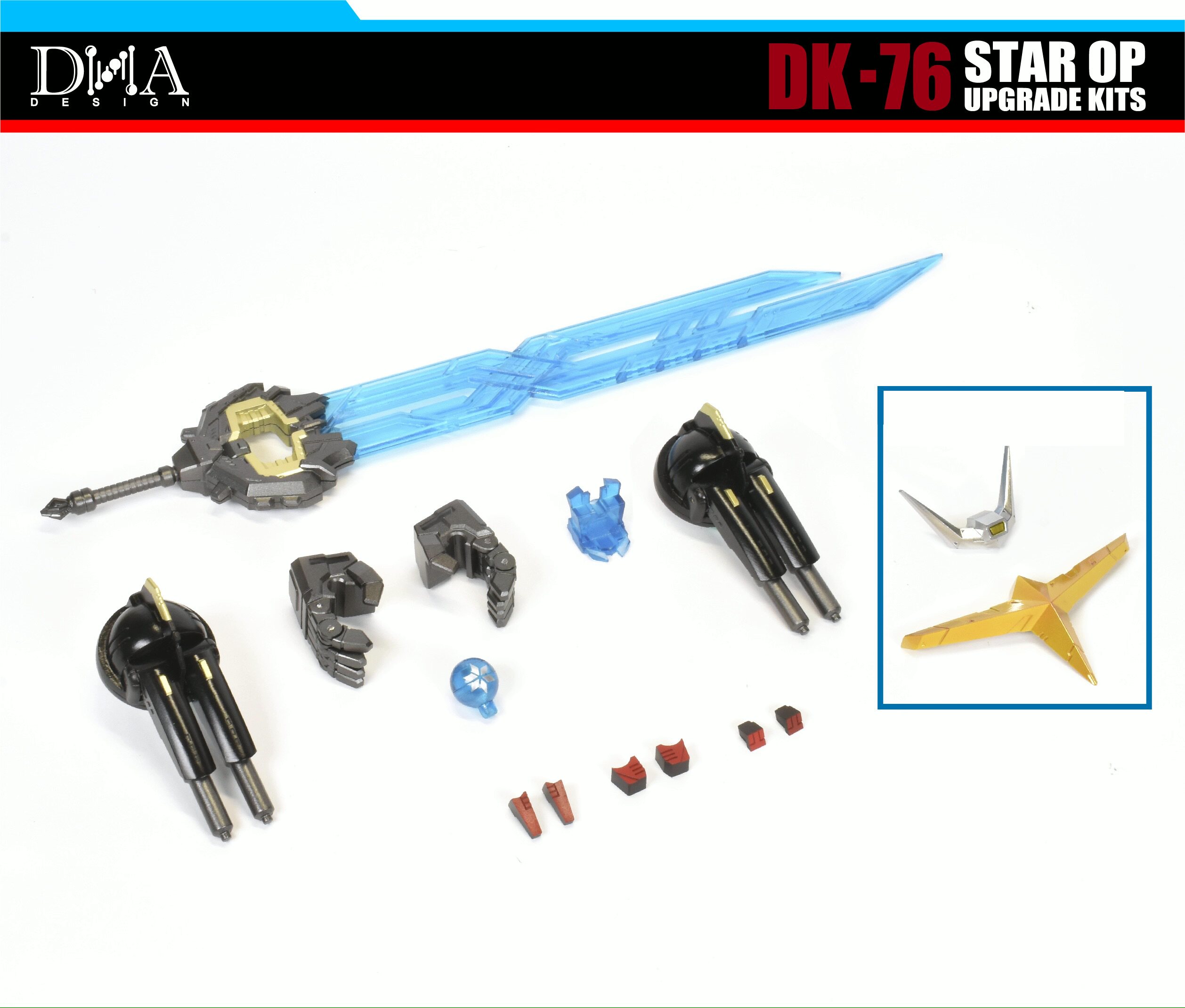 Model Kit Robot - Комплект для модернизации DNA DK-76 для