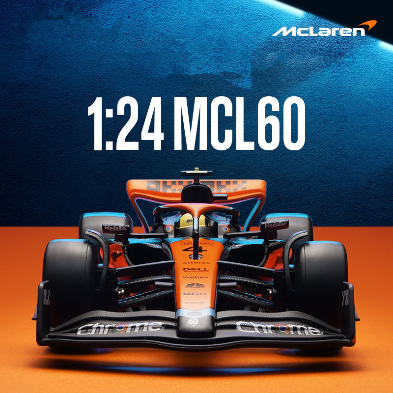 1:24 MCL60 2023 4 #   Ландо Но – обзор и цена Model Kit Formula 1
