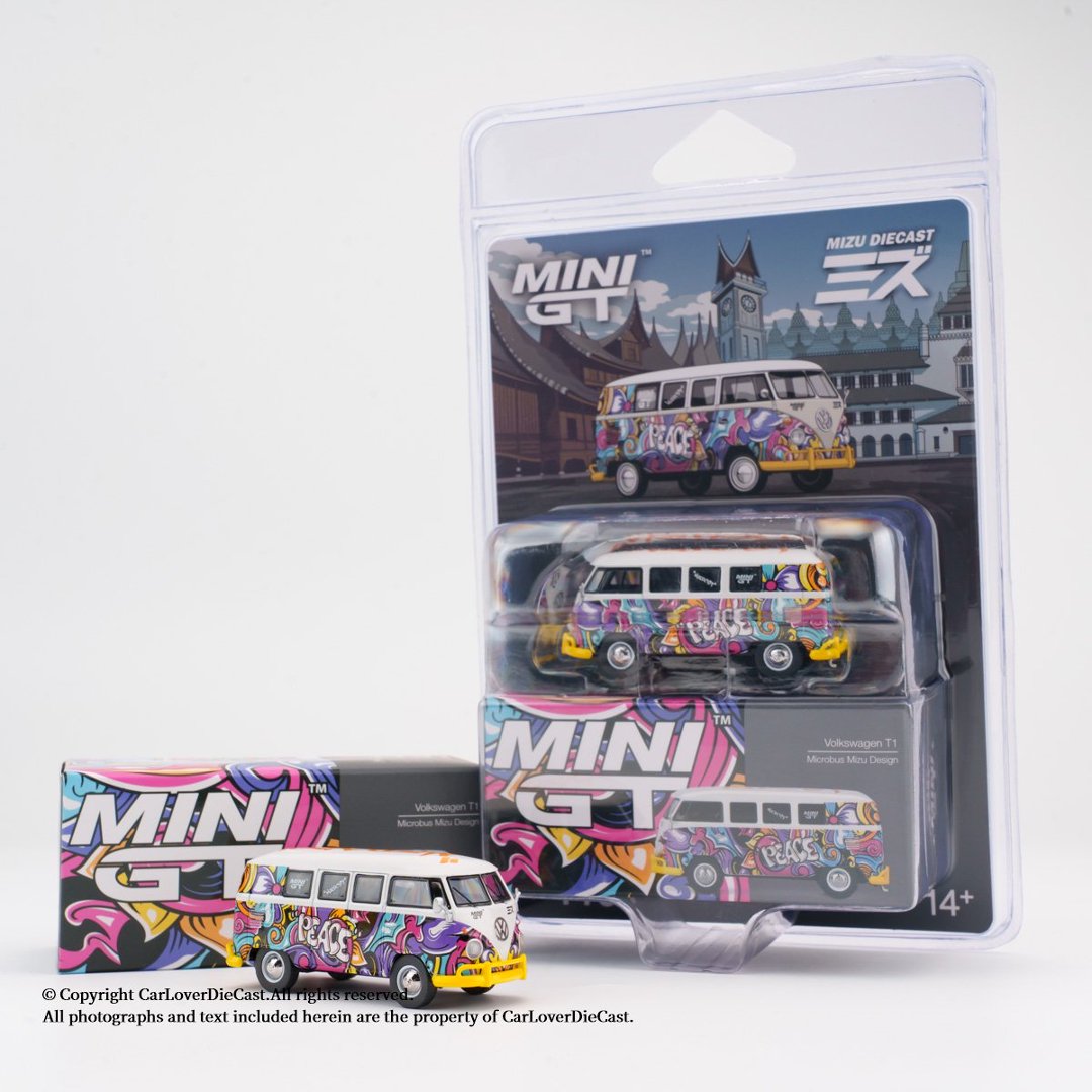 MINIGT 1:64 Volkswagen T1 Micr – обзор и цена Model Kit Volkswagen