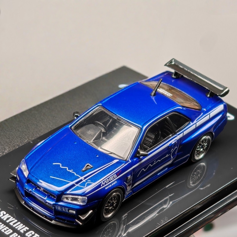 INNO64 1:64 MINE'S R34 V-SPEC  – обзор и цена Model Kit R34