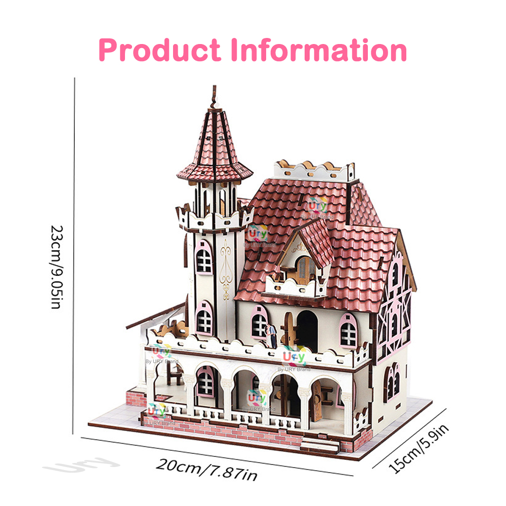 Деревянный 3D-пазл URY: Средне – обзор и цена Model Kit History