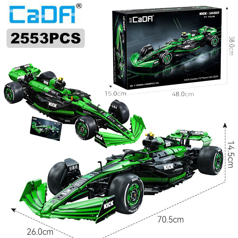 Конструктор Cada Sauber F1 Tea – обзор и цена Model Kit Formula 1