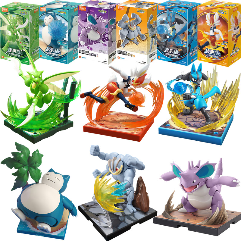 Blokees Pokemon Mewtwo Adventu – обзор и цена Model Kit Lucario
