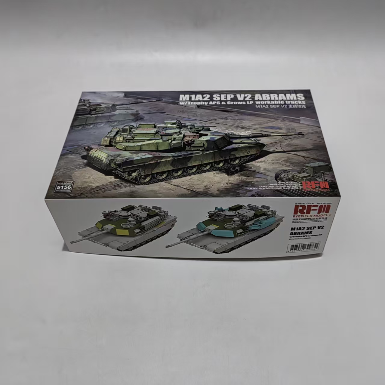 Модель танка RYE FIELD 5156 1/ – обзор и цена Model Kit History