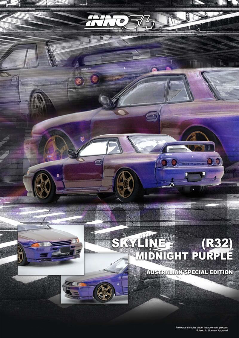 INNO 1:64 R35 WIDEBODY AORUS X – обзор и цена Model Kit R34