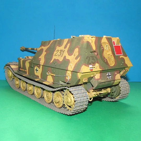 1:25 Масштаб Фердинанант Jagdp – обзор и цена Model Kit Destroyer