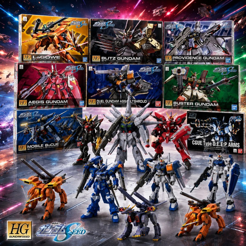 Конструктор Bandai HG SEED 1/1 – обзор и цена Model Kit Non Gundam