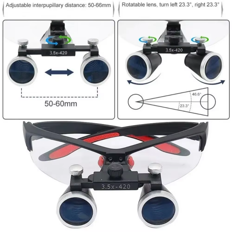 Ультралегкие стоматологические – обзор и цена Magnifier With Light
