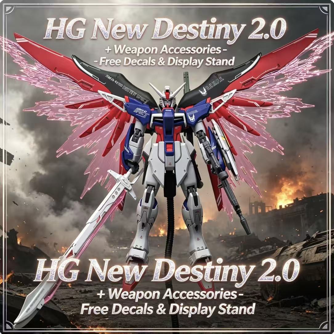 224 HG 1/144 Destiny Spec II F – обзор и цена Model Kit Non Gundam