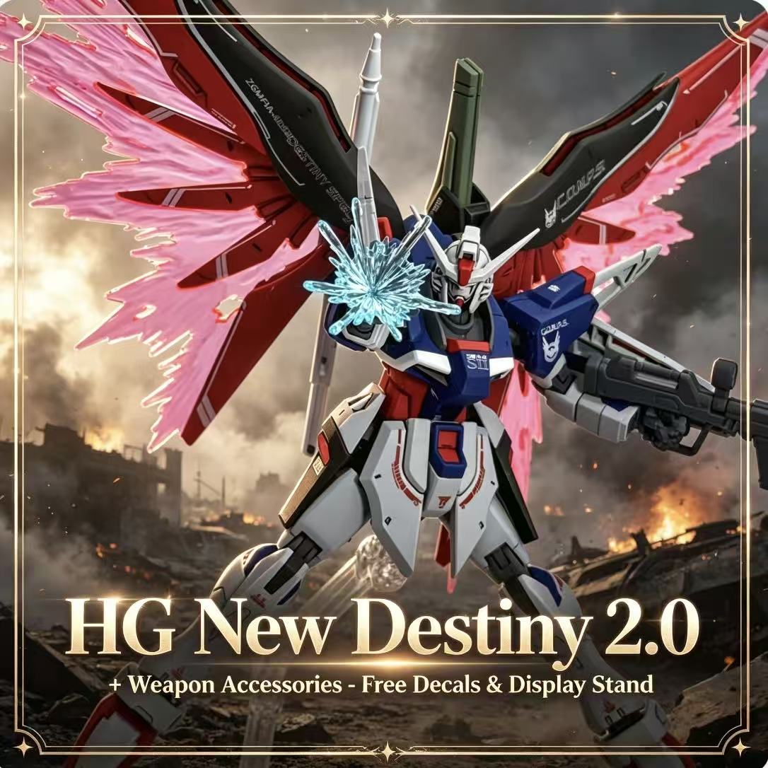 224 HG 1/144 Destiny Spec II F – обзор и цена Model Kit Non Gundam