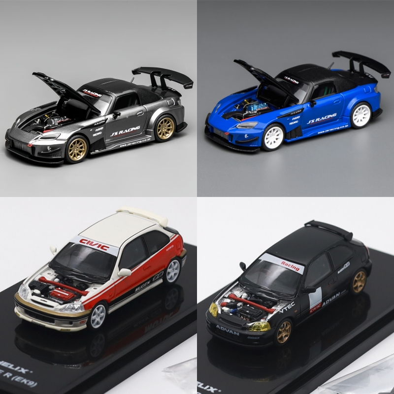 MOTORHELIX MH 1:64 EK9 JS Raci – обзор и цена Model Kit R34