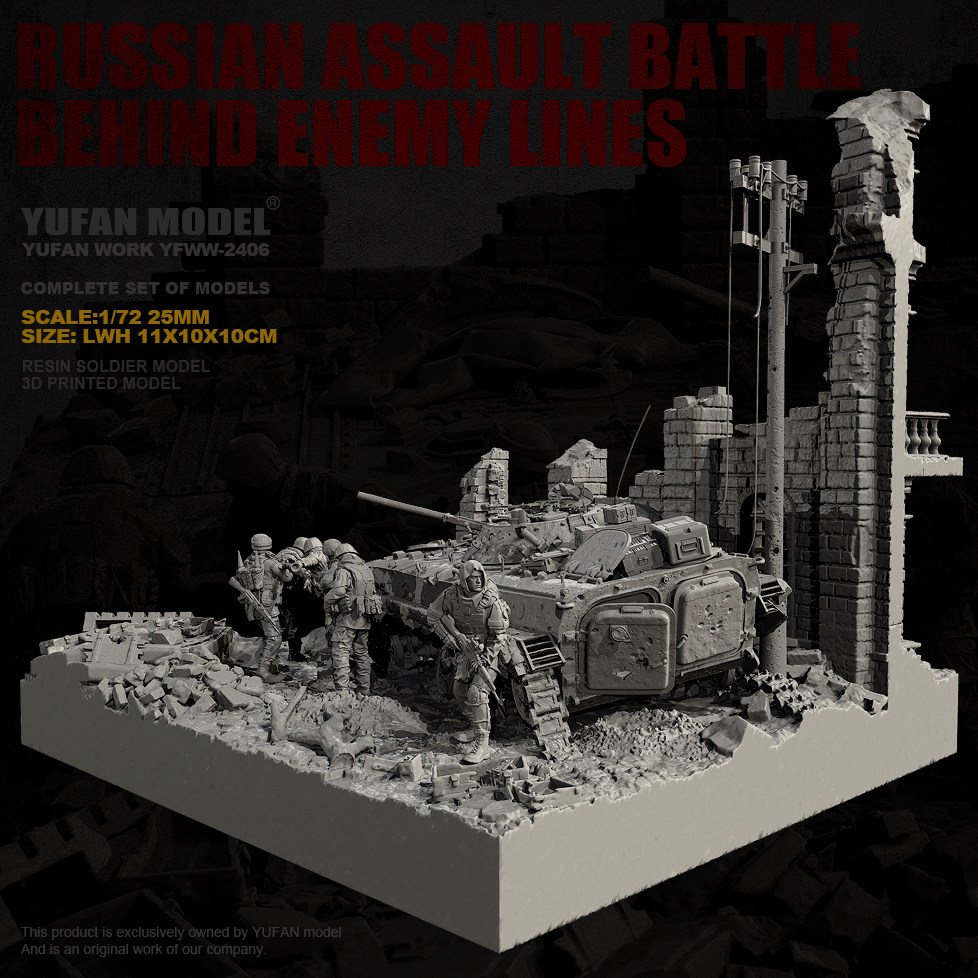YUFAN MODEL 1/72 Наборы моделе – обзор и цена Model Kit Destroyer