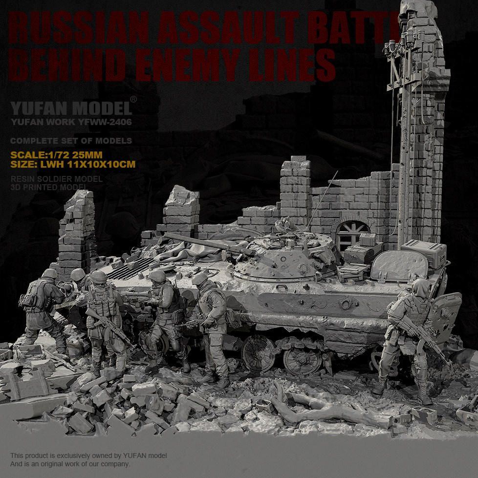 YUFAN MODEL 1/72 Наборы моделе – обзор и цена Model Kit Destroyer