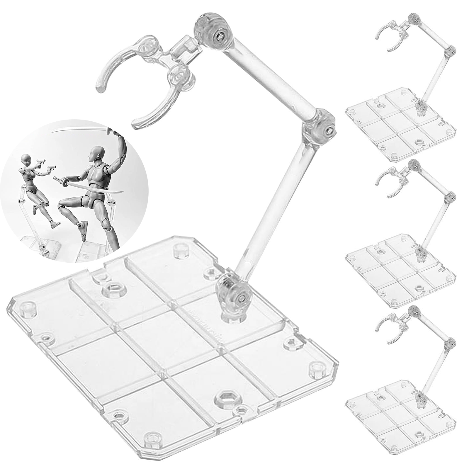Прозрачная подставка для фигур – обзор и цена Model Kit Gunpla